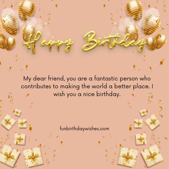 Happy Birthday Wishes for Male Best Friend