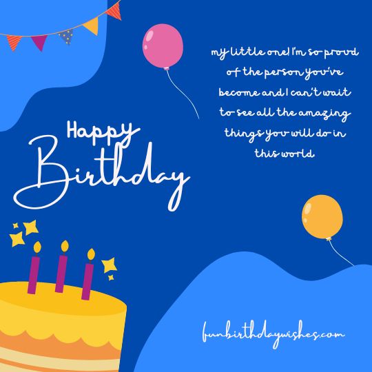 Birthday Wishes For 1st Birthday Of Son