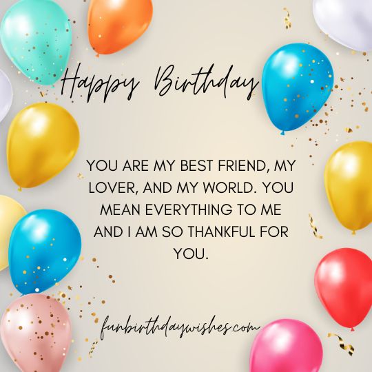 Birthday Wishes for Fiancé