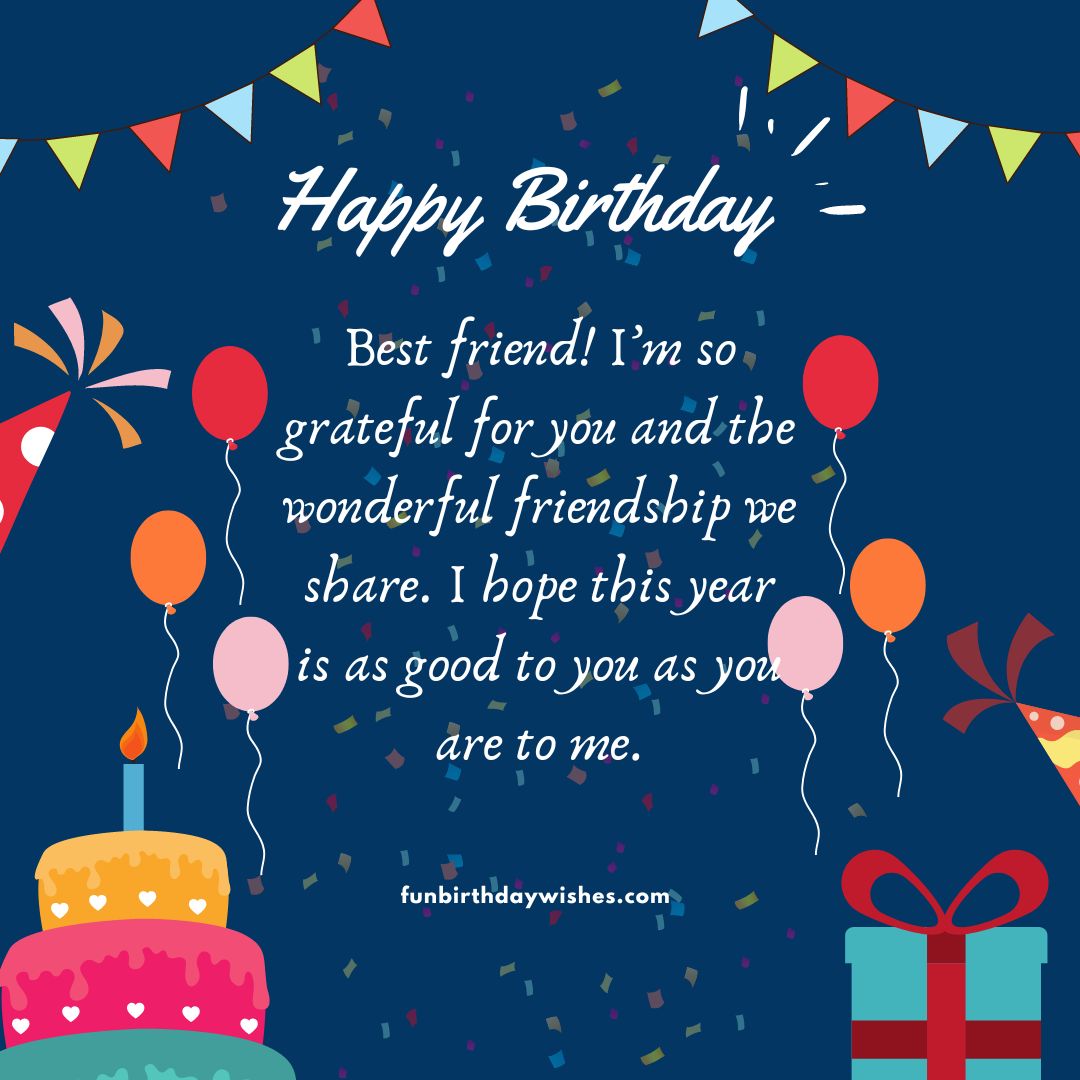Ultimate Collection: Over 999 Best Friend Birthday Wishes Images in ...