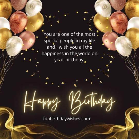 Happy Birthday Wishes Simple Text