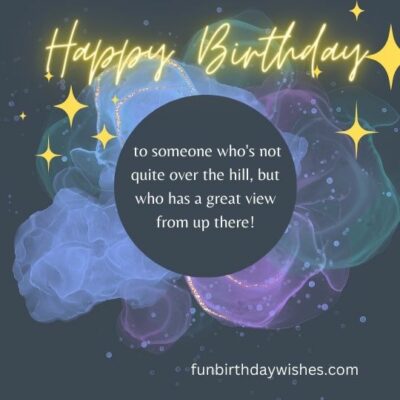 Funny Birthday Wishes For Senior Friend