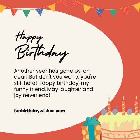 happy birthday poems for friends funny