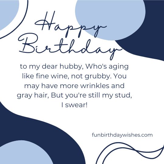 Happy Birthday Husband Funny Poem