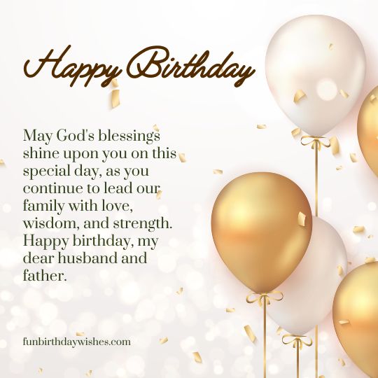 Religious Birthday Wishes For Husband
