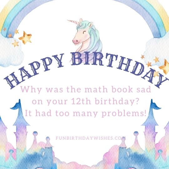 12th Birthday Jokes