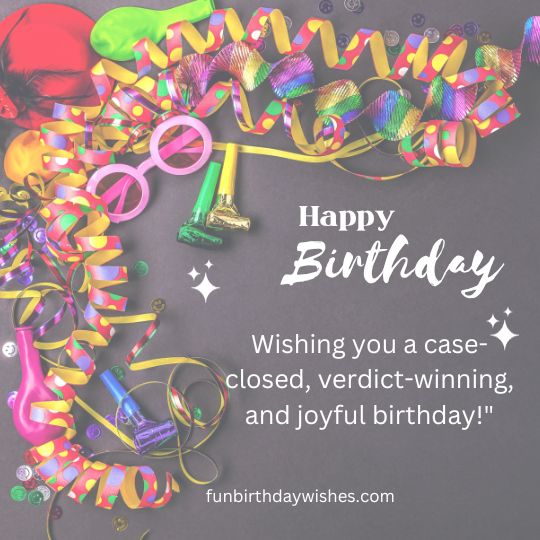 Happy birthday mr lawyer animation