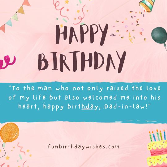 Heart Touching Birthday Wishes For Father-In-Law