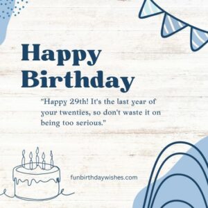 29th Birthday Jokes