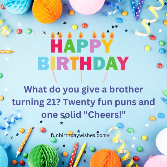 Funny 21st Birthday Jokes