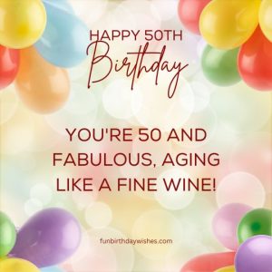 Funny 50th Birthday Jokes