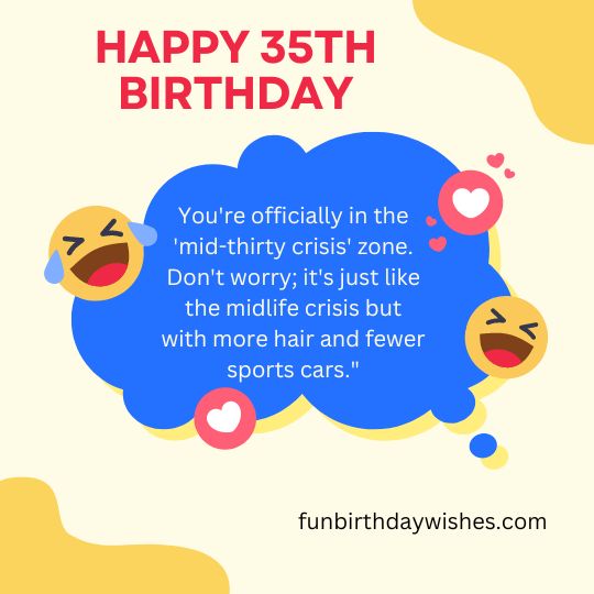 35th Birthday Jokes