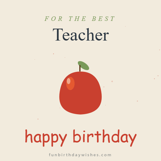Funny Birthday GIFs for Teacher