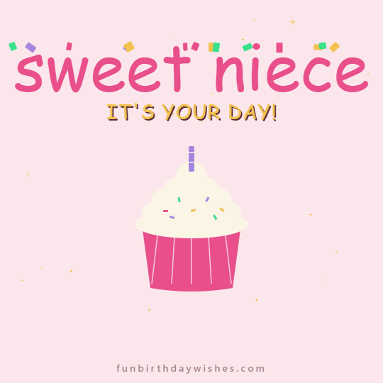 Cute Birthday GIFs for Niece