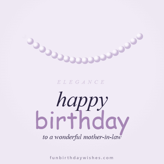 Elegant Birthday GIFs for Mother in Law