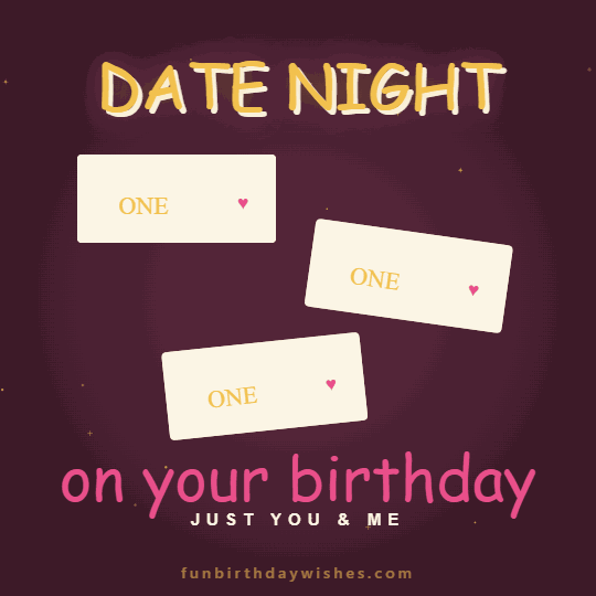 Sweet Birthday GIFs for Boyfriend