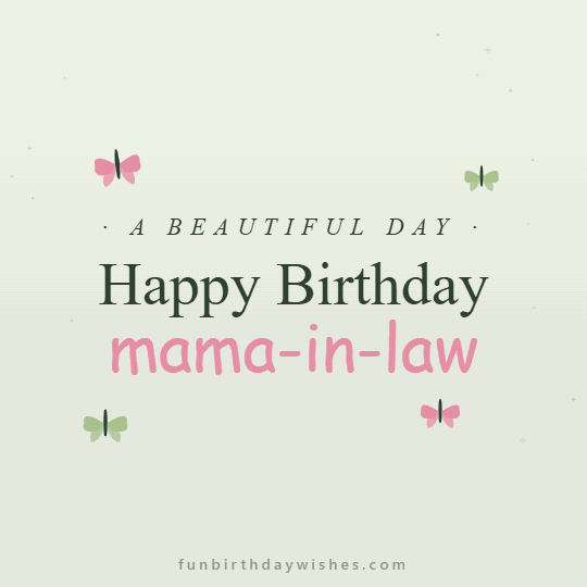 Sweet Birthday GIFs for Mother in Law