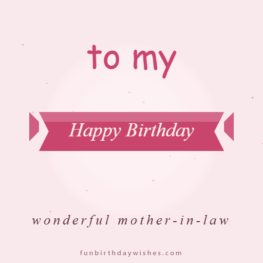 Happy Birthday GIFs for Mother in Law