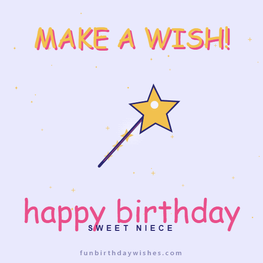 Magical Birthday GIFs for Niece