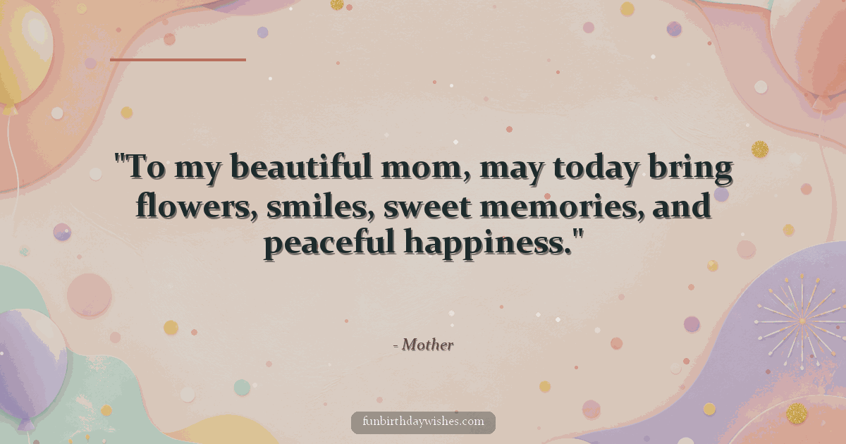 Birthday GIF for Mother